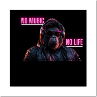 No music, no Life Posters and Art